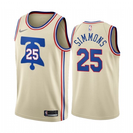 Herren NBA Philadelphia 76ers Trikot Ben Simmons 25 2020-21 Earned Edition Swingman